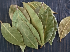 Feuilles de laurier entières