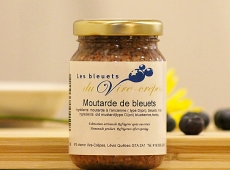 Moutarde aux bleuets