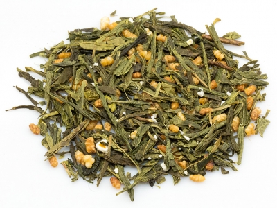 thé, thé vert, genmaicha vert japonais