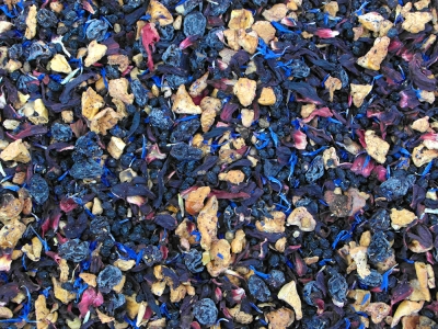 tisane, thé, mélnage de baie