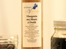 Vinaigrette aux bleuets et à l’érable